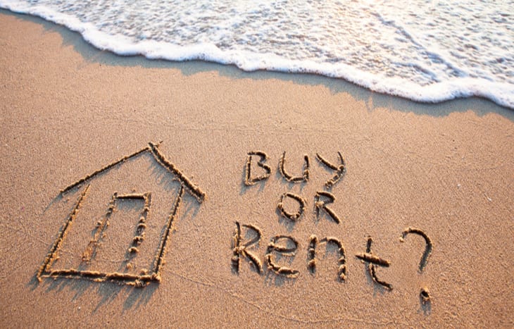 Renting vs. buying a home is a big decision.