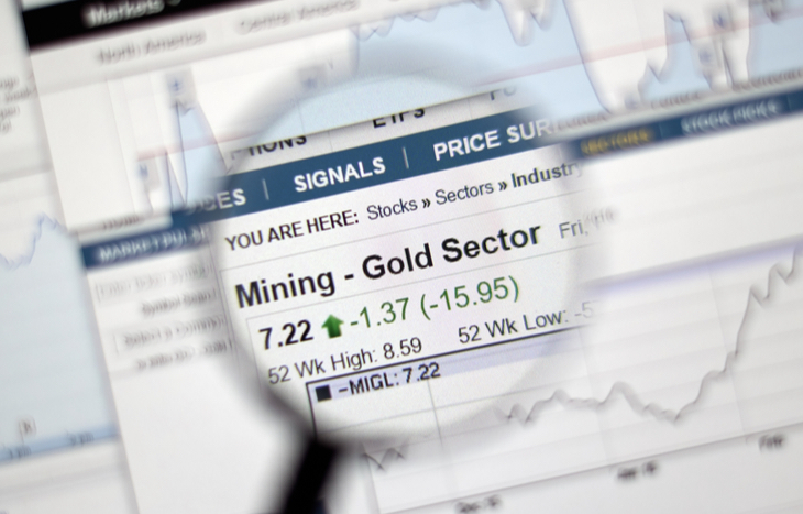 gold sector is climbing and so is this list of gold stocks