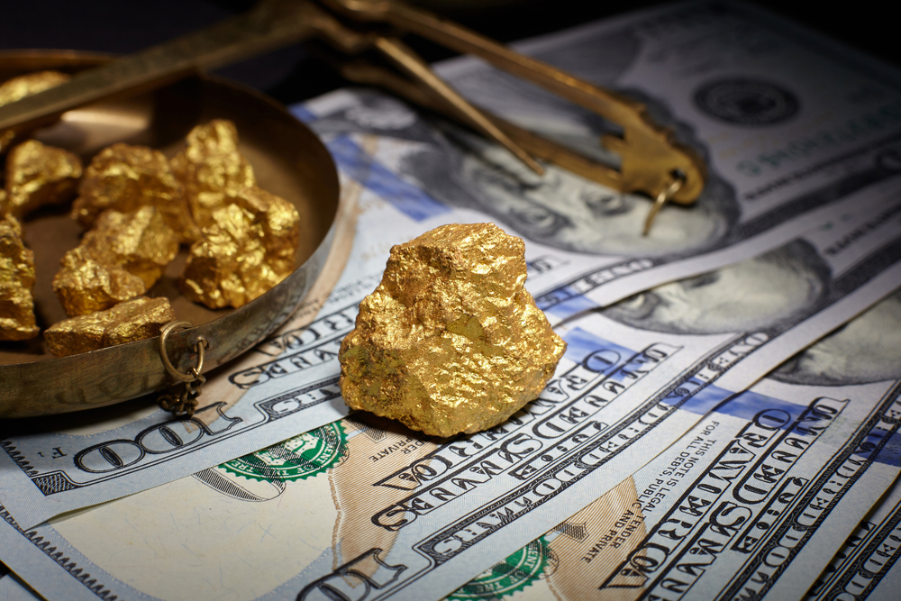 Gold stocks, nuggets and money