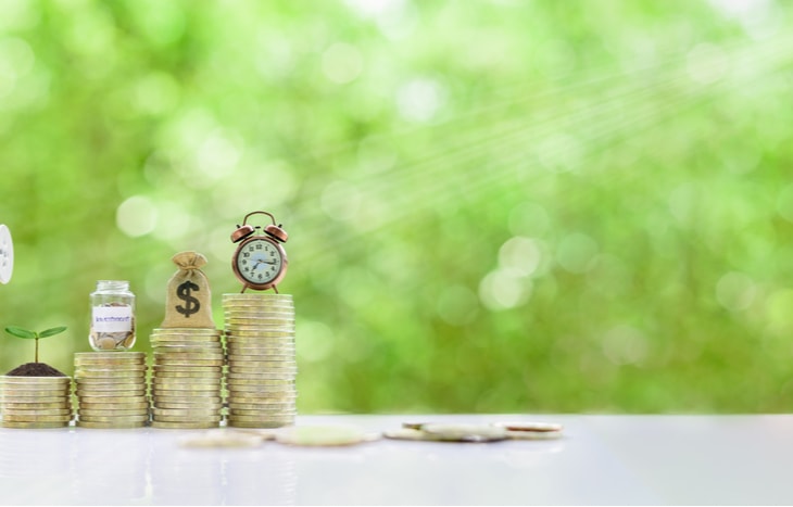 Stacks of coins representing building wealth for retirement. Do you have your retirement strategies planned?