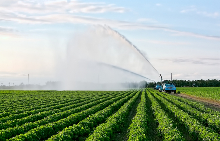 Water futures could impact the cost of watering crops