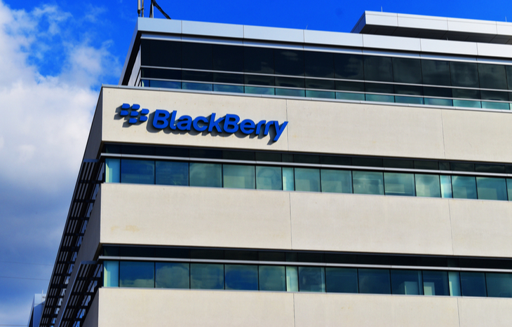 BlackBerry stock is rising high once again