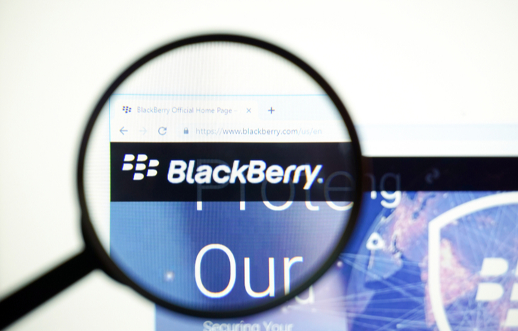 Blackberry stock forecast close look