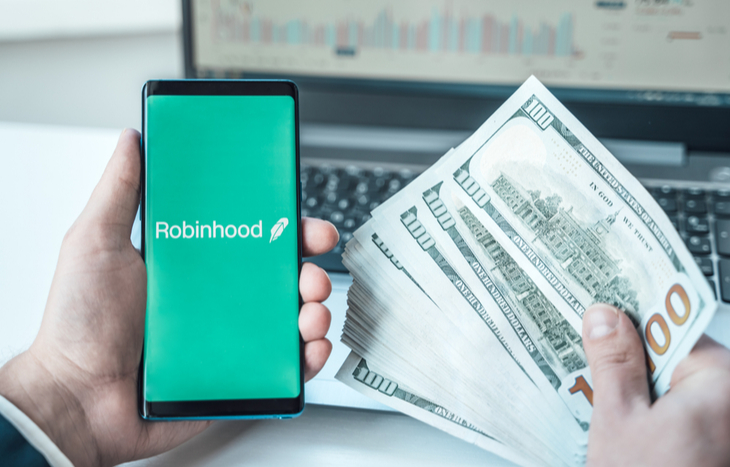 Gains from Robinhood stocks under $1