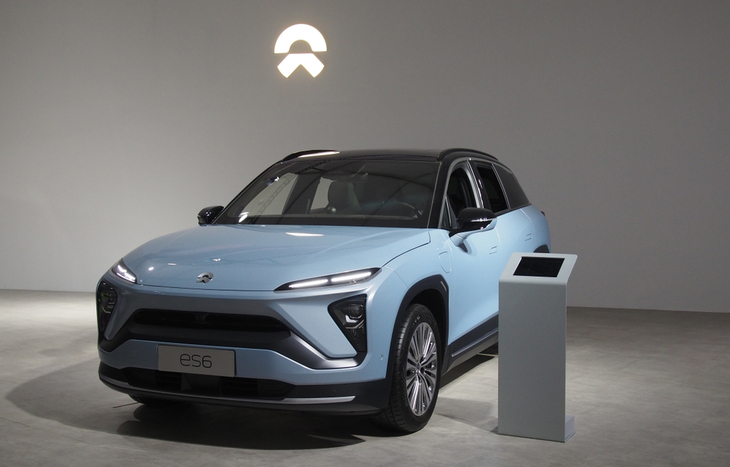 Chinese EV stocks and NIO electric car