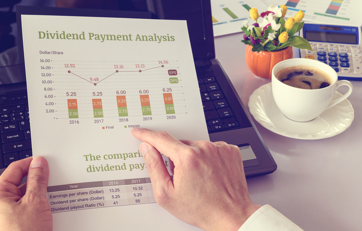 dividend payout ratio formula numbers